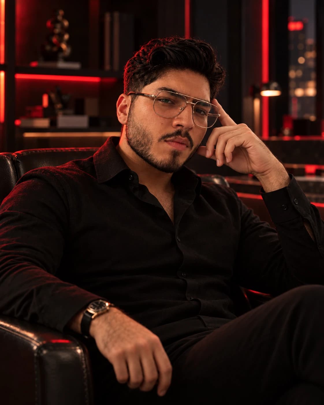Mehrdad Nasrollahi at his desk